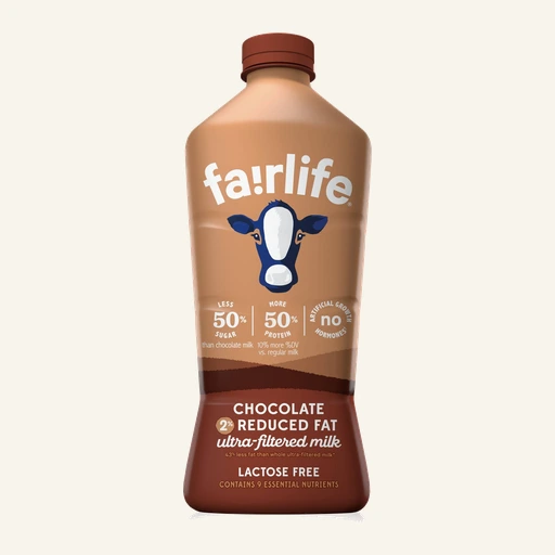 Fairlife Lactose-Free 2% Chocolate Ultra-Filtered Milk 52 fl oz bottle