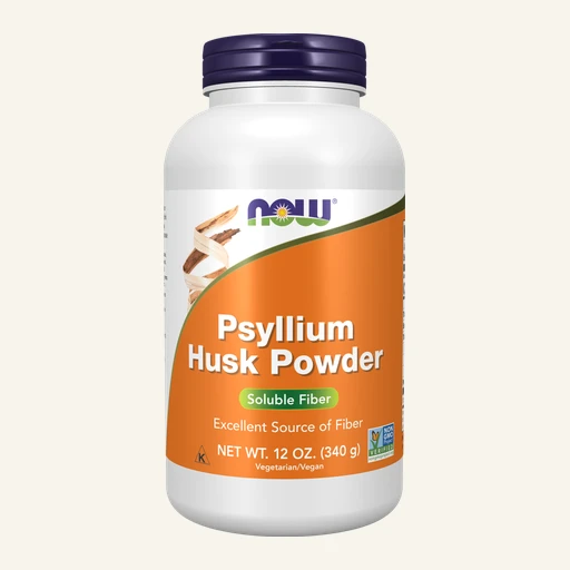 NOW Foods Psyllium Husk Powder 12 oz bottle