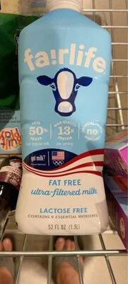 Fairlife Fat-Free Ultra-Filtered Milk
