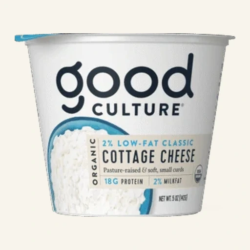 Good Culture Organic 2% Low-Fat Classic Cottage Cheese Cup