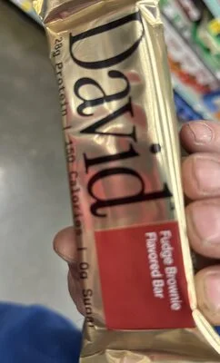 David Gold Fudge Brownie Protein Bar