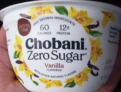 Chobani Zero Sugar Vanilla