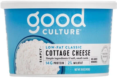 Good Culture Organic 2% Low-Fat Classic Cottage Cheese Cup