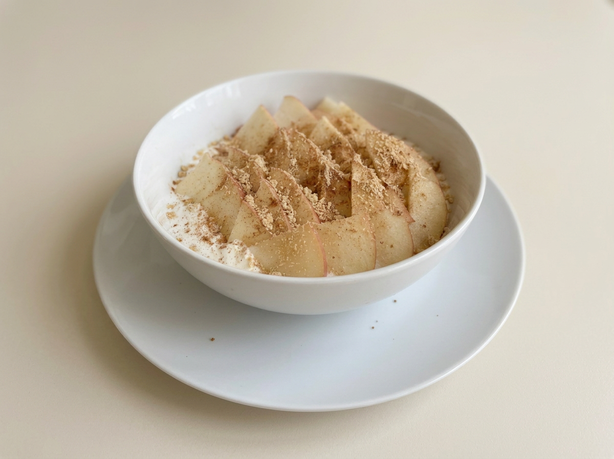 Apple Peanut Butter Yogurt Bowl