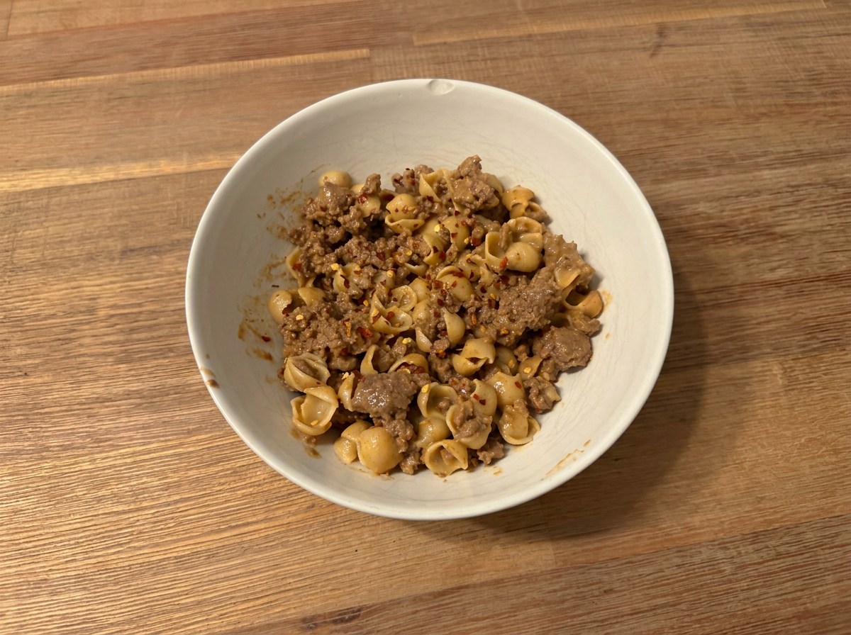 Beef & Goodles Mac