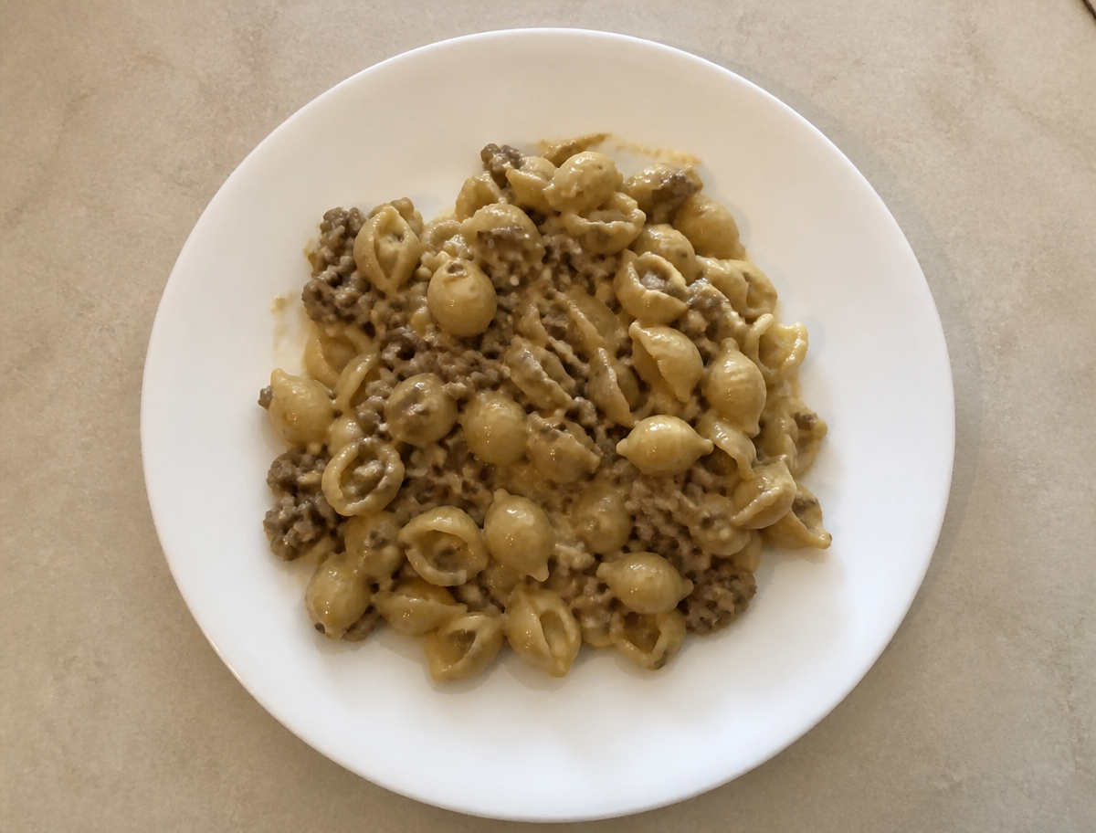Beef & Goodles Mac