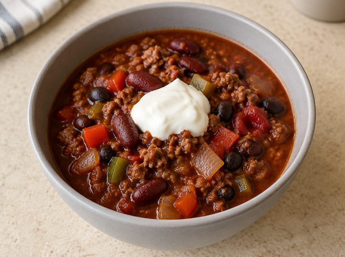Big Batch Beef Chili