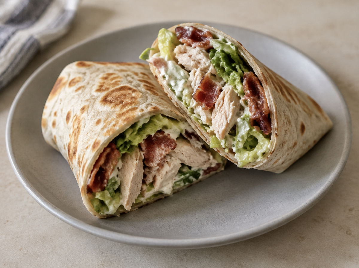 Chicken Bacon Ranch Wrap