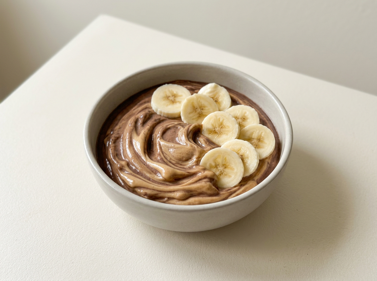 Chocolate Peanut Butter Yogurt Bowl