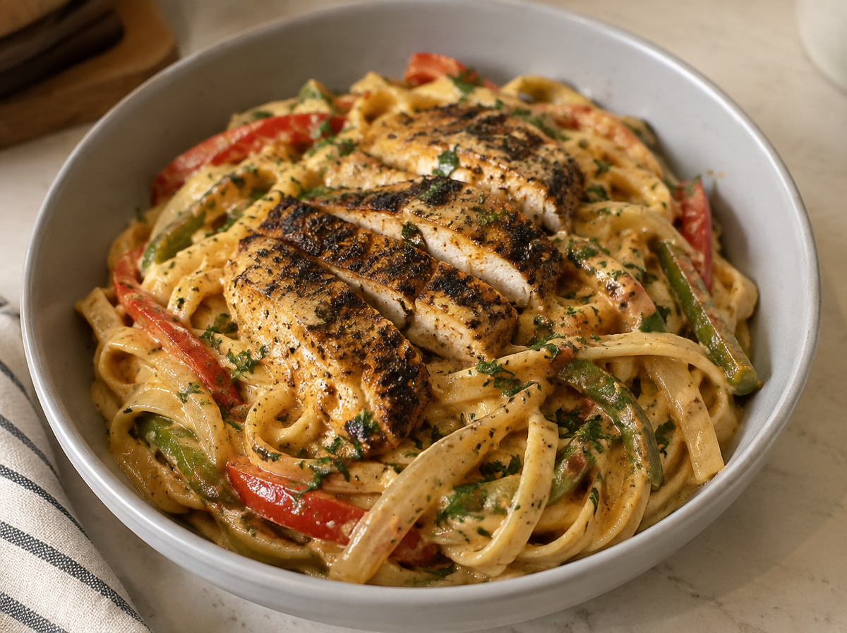 Creamy Cajun Chicken Pasta