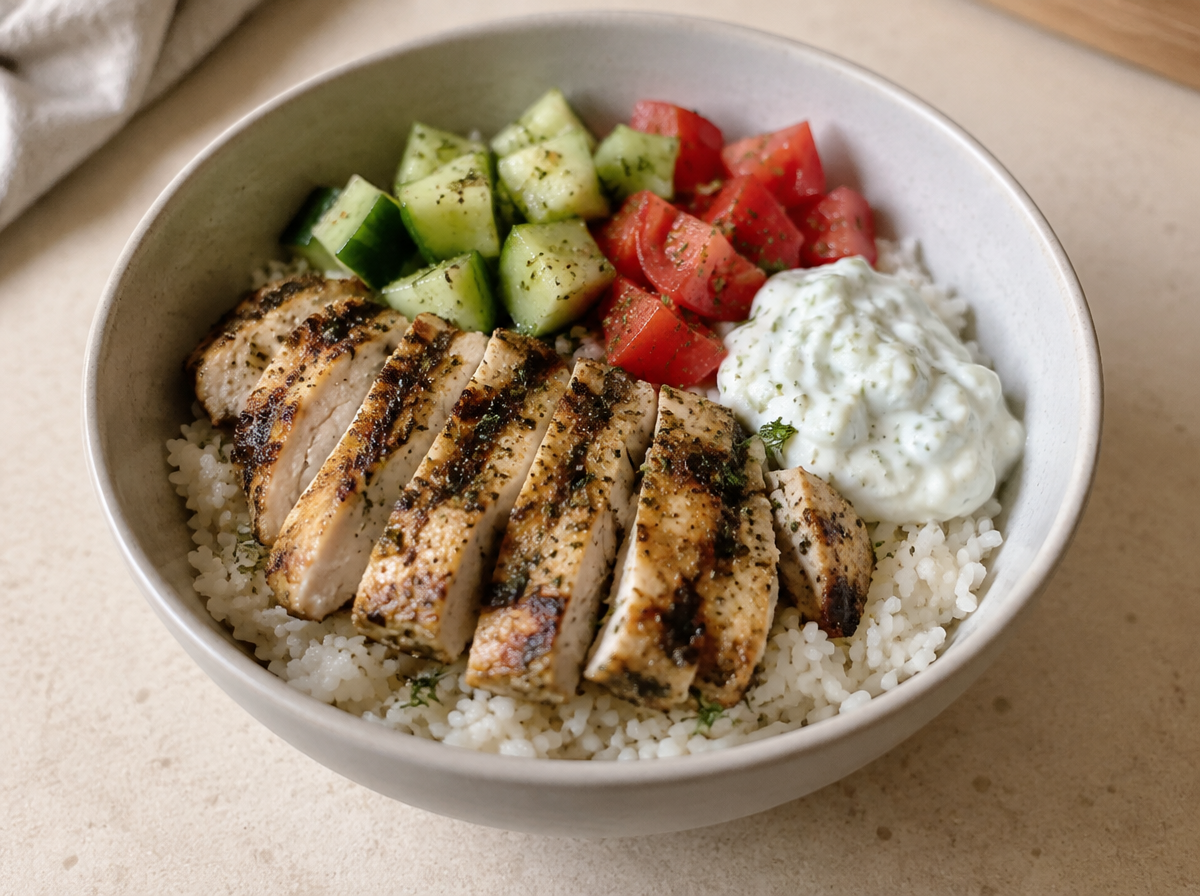 Greek Chicken Bowl