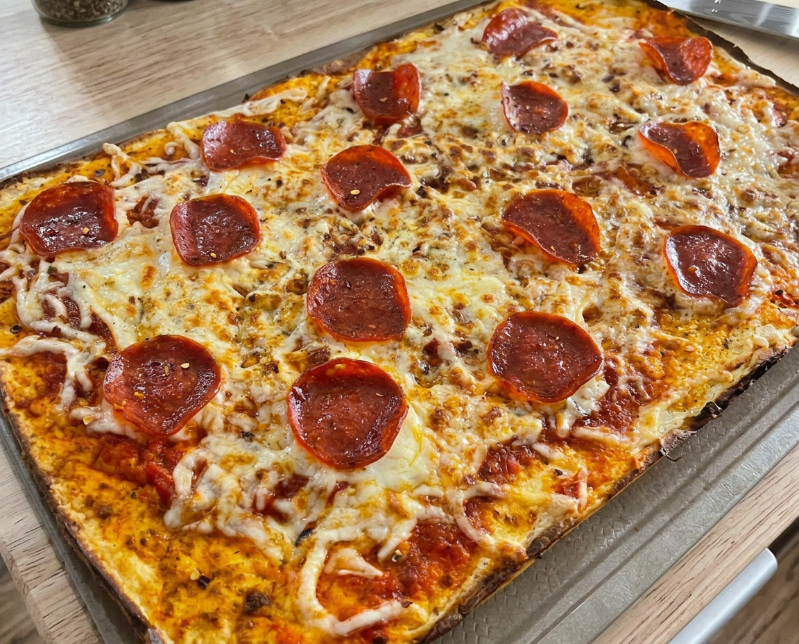 High Protein Pizza