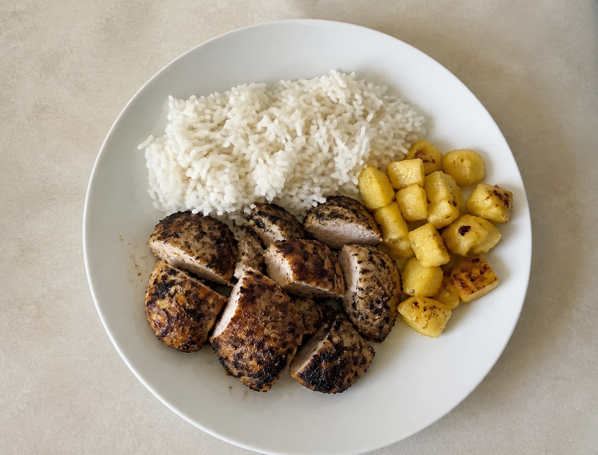 Jerk Chicken & Pineapple Rice Bowl