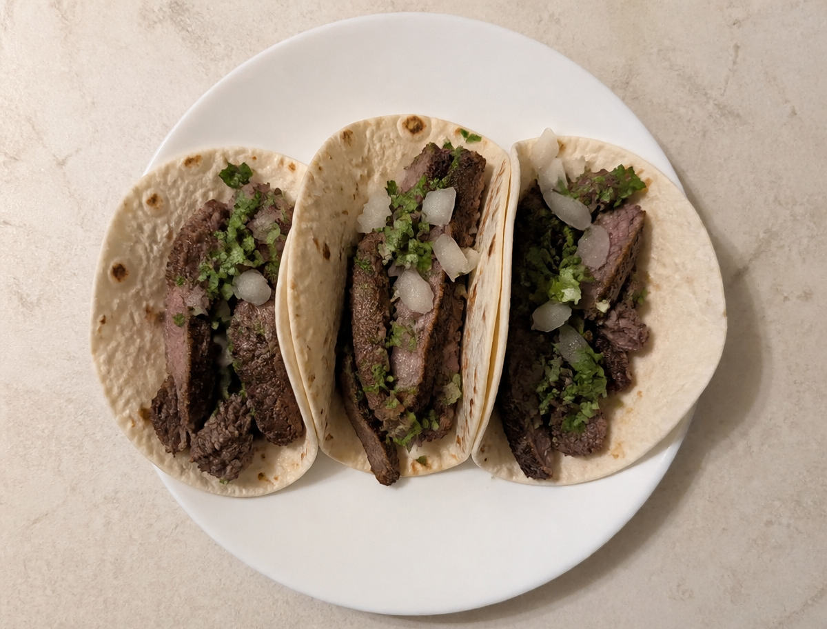 Sirloin Steak Tacos