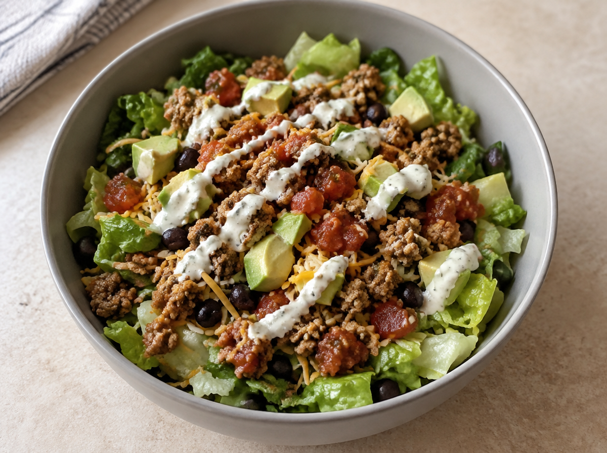 Turkey Taco Salad